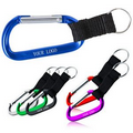 Carabiner w/ Strap & key Ring